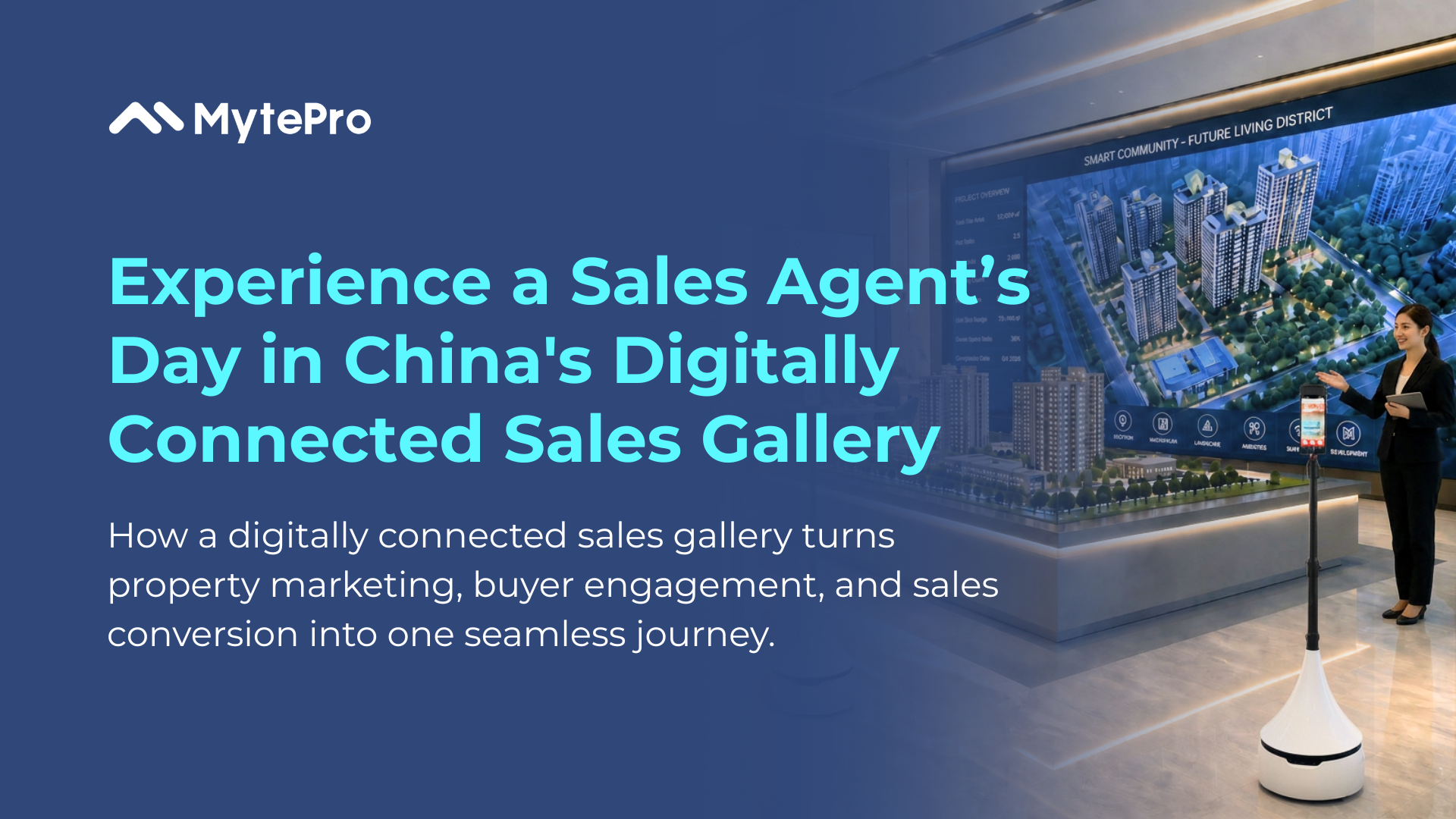 Experience a Sales Agent’s Day in China’s Digitally Connected Sales Gallery